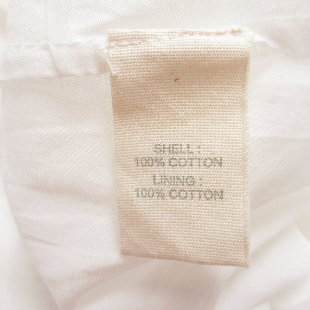 Anthropologie Forever That Girl Tie-Back Ruffled Eyelet Dress White - Medium - Picture 9 of 13
